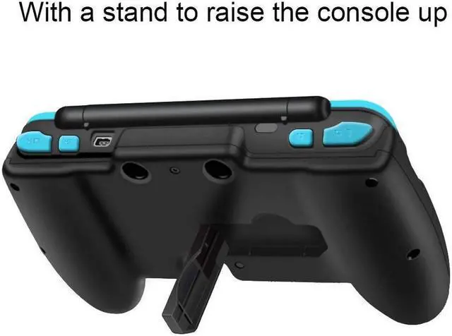 Alt view image 3 of 7 - Updated Hand Grip for Nintendo 2DS XL with 1 Stylus and 1 Clear Case for Nintendo 2DS XL