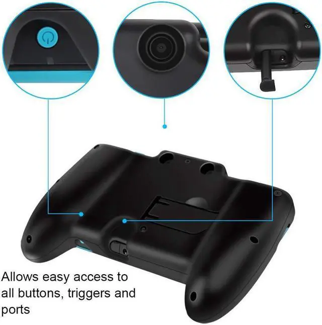 Alt view image 2 of 7 - Updated Hand Grip for Nintendo 2DS XL with 1 Stylus and 1 Clear Case for Nintendo 2DS XL