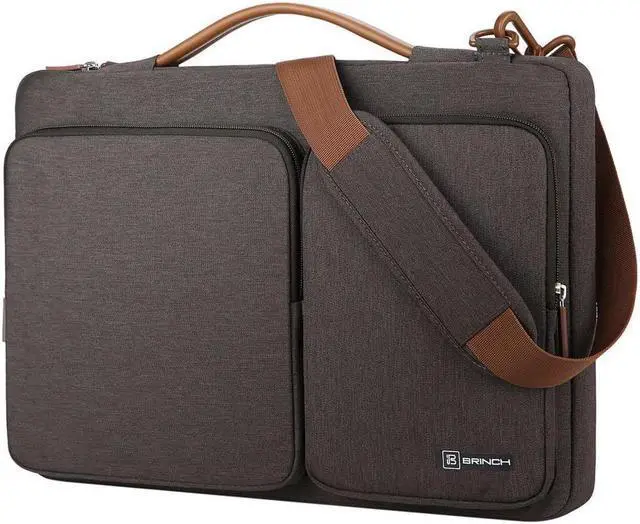 Main image of Werleo 15.6 Inch Multi-functional Suit Fabric Portable Laptop Sleeve Case Shoulder Messenger Bag Briefcase for 15-15.6 inch Laptop Tablet Macbook Notebook