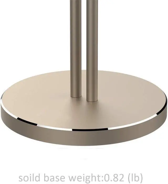 Alt view image 4 of 7 - Premium Aluminum Metal Twin Headphone Stander, Suitable for B&O, BeoPlay, Beats, Sennheiser, Sony, Audio-Technica, Bose, Shure, AKG, JBL, Logitech, Razer Gaming Headphones