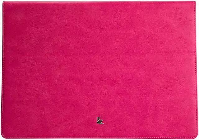 Alt view image 2 of 7 - Macbook Air 13 inch Case Premium Quality PU Leather Book Cover Folio Flip Case laotop Sleeve Protective Cover with Stand Function for Apple Macbook Air 13" Model A1369 / A1466 Case