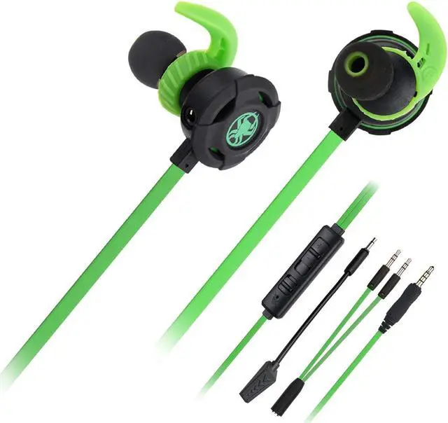 Alt view image 3 of 5 - Wired Gaming Earphone 3.5 MM E-Sport Earphone Noise Cancelling Stereo Bass Gaming Headphone With Adjustable Mic for PS4, Xbox One, Laptop, Cellphone, PC