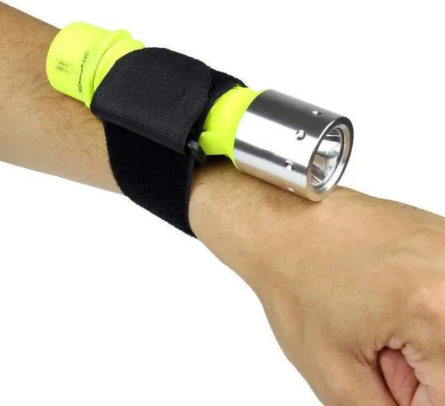 Alt view image 2 of 5 - 1100 Lumen Diving Flashlight, Rechargeable Super Bright Underwater Lighting Submarine Light Scuba Safety Lights Waterproof Under Water Torch for Outdoor Under-Water Sports