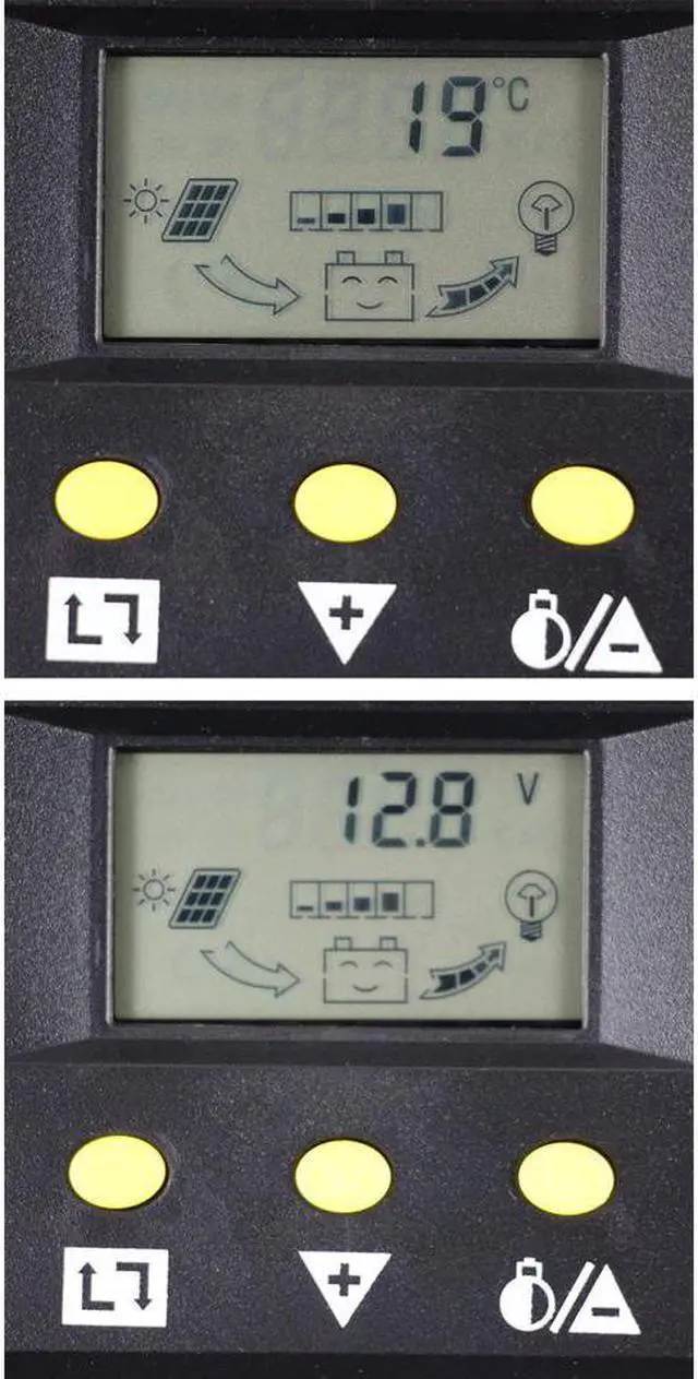 Alt view image 7 of 7 - Werleo Solar Charge Controller 80A PWM 12V / 24V 960W / 2360W Solar Panel Charging Regulator with Digital LCD Display Overload Protection Temperature Compensation