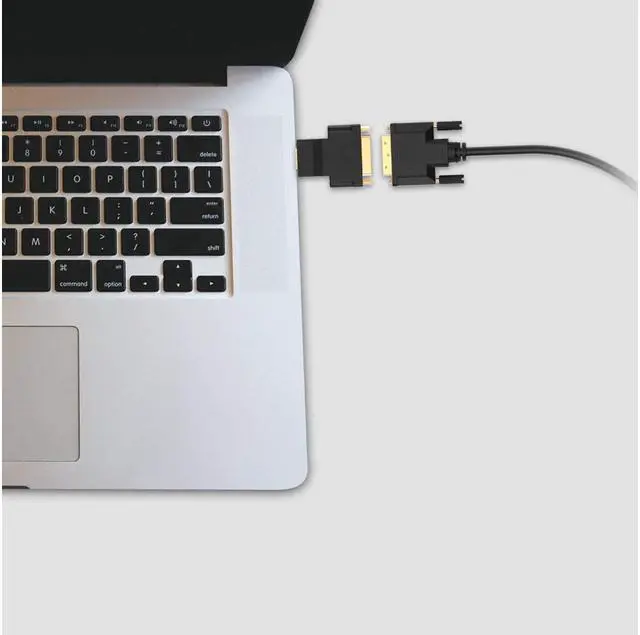 Alt view image 5 of 5 - 2 Packs DVI to HDMI Adapter Werleo Bidirectional DVI to HDMI Converter Gold-Plated HDMI to DVI Male to Female Adapter
