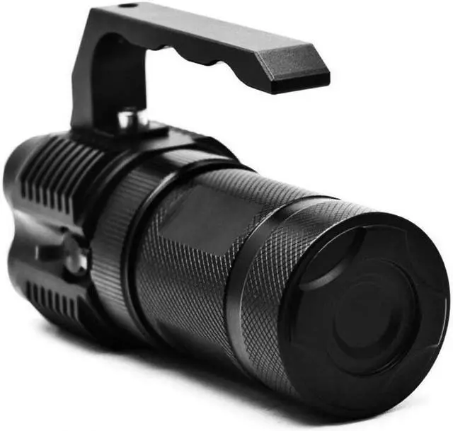 Alt view image 4 of 6 - High lumens Tactical Flashlights Super Bright High Power Handheld Flashlight XML-T2 LED Torch Spotlight with Rechargeable Batteries Battery Charger for Outdoor Camping Hiking Emergency