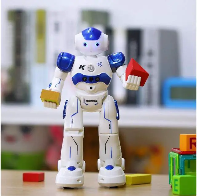 Alt view image 6 of 6 - Werleo Remote Control Robot For Kids Intelligent RC Programmable Robot With Infrared Controller Toys Dancing Singing LED Eyes Gesture Sensing Robot Kit For Childrens Entertainment