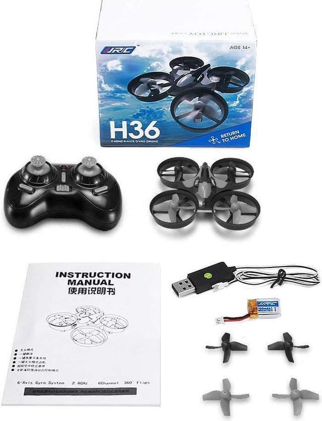 Alt view image 6 of 7 - H36 Mini Drone 2.4G 4CH 6Axis Gyro Headless Mode Remote Control RC Quadcopter RTF One-Key Return