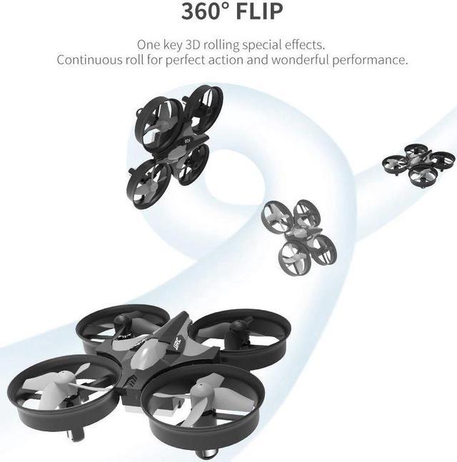 Alt view image 4 of 7 - H36 Mini Drone 2.4G 4CH 6Axis Gyro Headless Mode Remote Control RC Quadcopter RTF One-Key Return