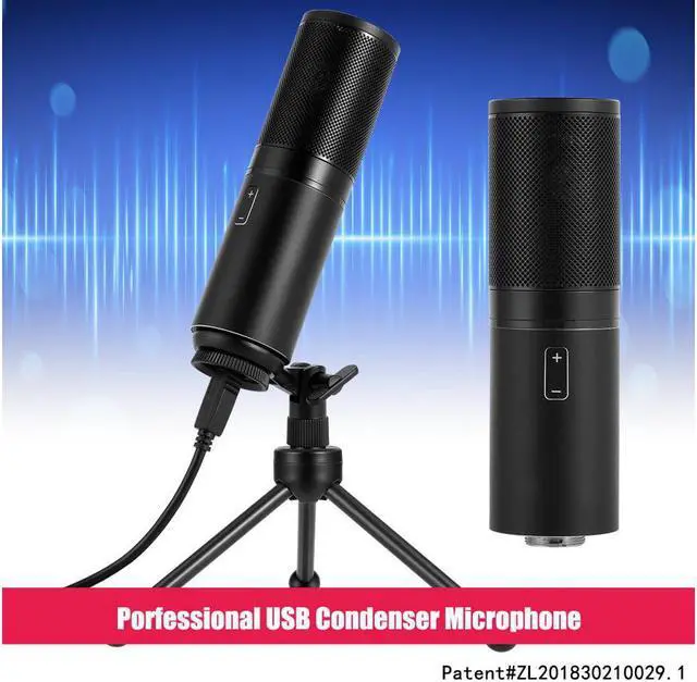 Alt view image 6 of 7 - Werleo Professional Studio Condenser USB Computer Microphone with Tripod Mount for PC Laptop Desktop Notebook Cardioid Studio Recording Vocals for Recording Gaming Podcasting Online Chatting