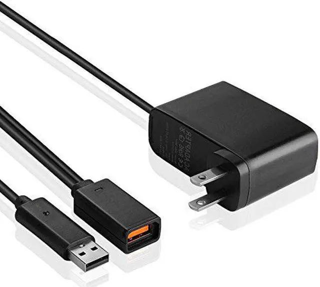 Alt view image 5 of 6 - USB AC Adapter Power Supply Cable Cord For Xbox 360 Kinect Motion Sensor Xbox 360 Kinect Adapter