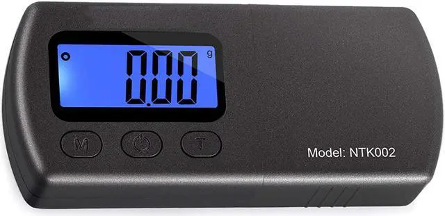 Alt view image 3 of 7 - Werleo Digital Turntable Stylus Force Scale Gauge 0.01g Blue LCD Backlight Tracking Force Pressure Gauge Scale for Tonearm Phono Cartridge