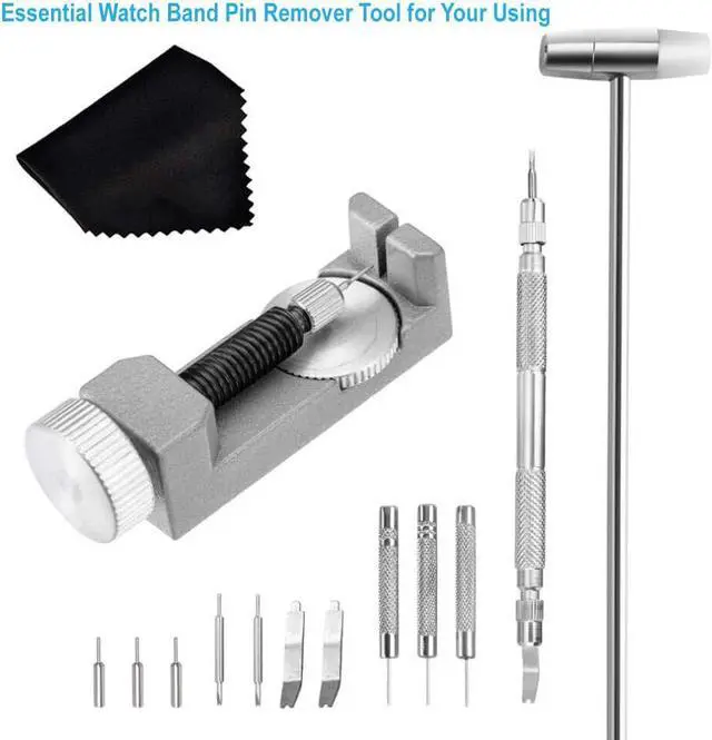 Alt view image 2 of 6 - Werleo Watch Link Remover Kit Watch Band Tool Kit with Spring Bar Tool Watch Band Tool for Watch Repair and Watch Band Removal