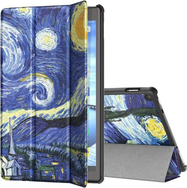 Main image of Protective Case for All-New Fire HD 10 2017 Case 7th Generation 2017 Release Slim Leather Stand Folio Smart Cover Case with Auto Wake Sleep for Amazon Fire HD 10 Tablet 10.1"