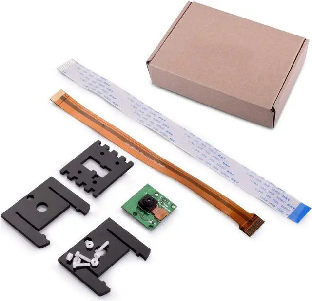 Alt view image 7 of 7 - Werleo for Raspberry Pi Camera Module 5MP 1080p OV5647 Sensor with 15 Pin FPC Cable / Pi Zero Ribbon Cable 15cm for Raspberry Pi 3 2 Model B B+ A+ and Pi Zero - Raspberry pi Camera
