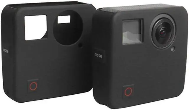 Alt view image 5 of 6 - Silicone Case Rubber Protective Case Frame Housing Cover for GoPro Fusion 360-dgree Action Camera