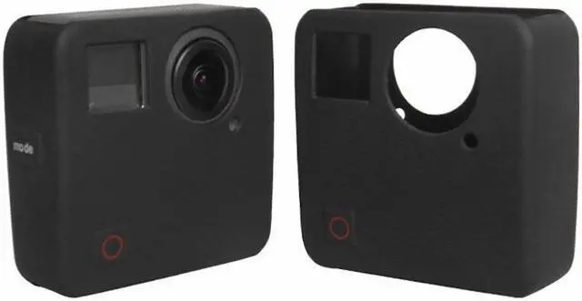 Alt view image 6 of 6 - Silicone Case Rubber Protective Case Frame Housing Cover for GoPro Fusion 360-dgree Action Camera