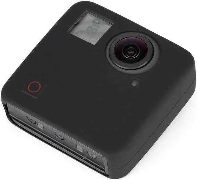 Alt view image 3 of 6 - Silicone Case Rubber Protective Case Frame Housing Cover for GoPro Fusion 360-dgree Action Camera