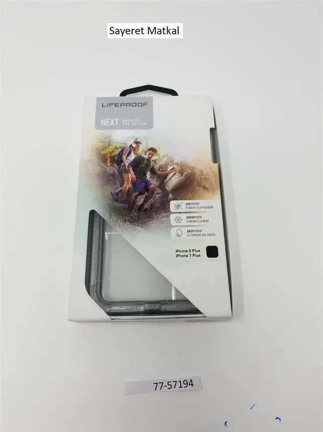 Alt view image 2 of 6 - LifeProof - Next Case for Apple® iPhone® 7 Plus and 8 Plus - Black Cryst