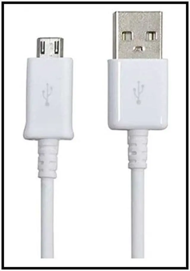 Alt view image 2 of 4 - Samsung Original OEM 3 Foot White USB Data Cable