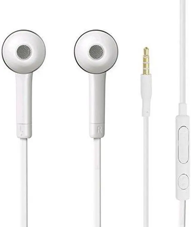 Alt view image 3 of 3 - Samsung S5/Note 3 Stereo Headset EO-EG900BW White