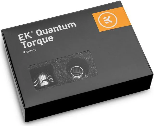 Alt view image 8 of 8 - EKWB EK-Quantum Torque HDC-12 Compression Fitting for EKWB Rigid Tubing, 12mm OD, Nickel, 6-pack