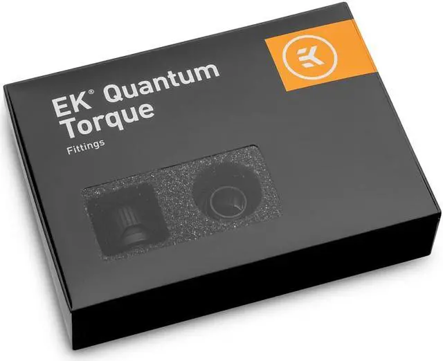 Alt view image 8 of 8 - EKWB EK-Quantum Torque HDC-12 Compression Fitting for EKWB Rigid Tubing, 12mm OD, Black, 6-pack