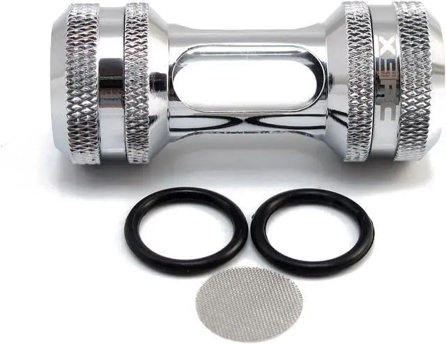Alt view image 4 of 4 - XSPC G1/4" Inline Filter, Chrome