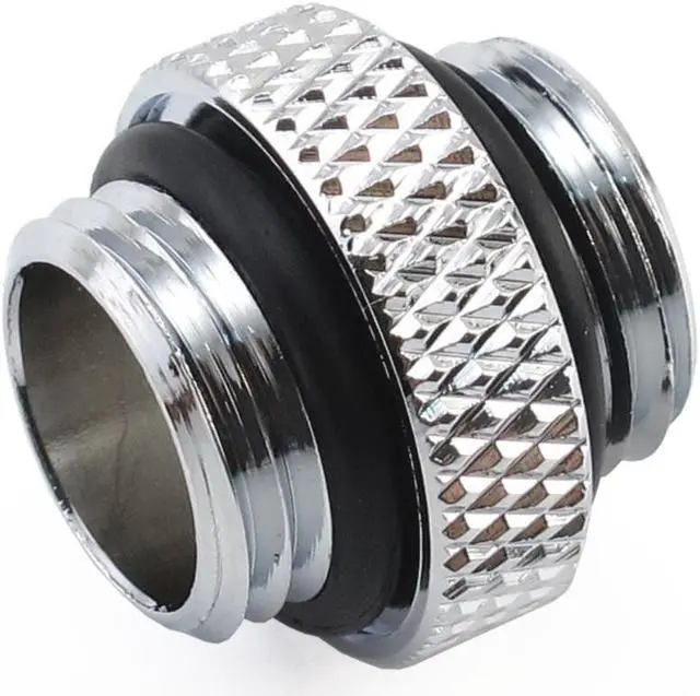 Alt view image 5 of 7 - XSPC G1/4" 5mm Male to Male Fitting, Chrome
