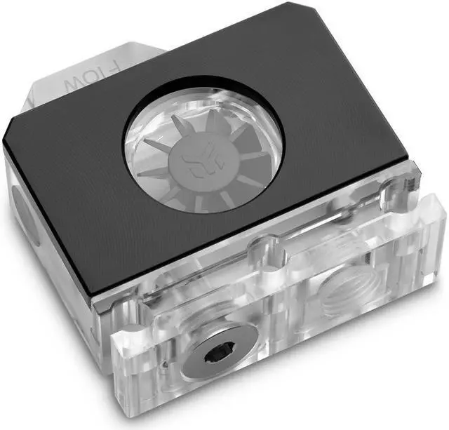Alt view image 7 of 7 - EK-Quantum Scalar Flow Indicator Top-To-Bottom D-RGB - Black