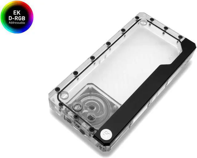 Alt view image 6 of 7 - EKWB EK-Quantum Kinetic FLT 240 Pump/Reservoir Combo, DDC PWM, D-RGB, Plexi
