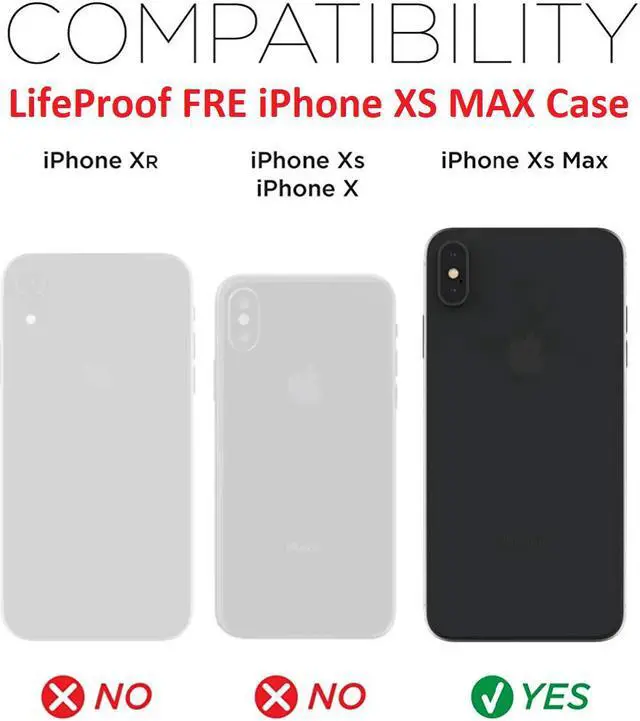 Alt view image 3 of 3 - Belt Clip Holster for the LifeProof FRE iPhone XS Max Case (case not Included) - Features: Secure Fit, Quick Release Latch, Durable Rotating Belt Clip & Built-in Kickstand