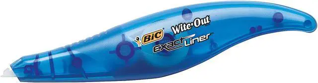 Alt view image 2 of 18 - BIC Wite-Out Brand Exact Liner Correction Tape Non-Refillable 4/Pack WOELP418