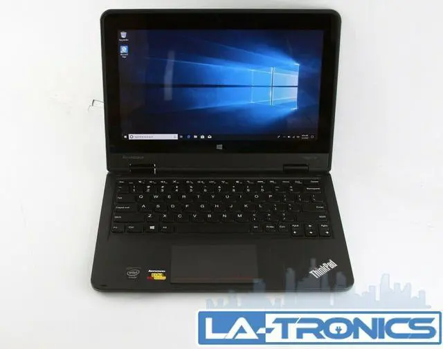 Alt view image 2 of 7 - Lenovo Yoga Thinkpad 11e 11.6" 1366x768 Touch Screen Intel Celeron N2940 4GB 1.83GHz 128GB SSD Grade B