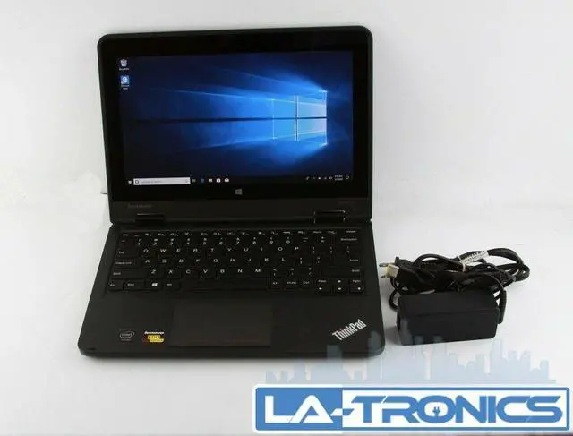 Alt view image 7 of 7 - Lenovo Yoga Thinkpad 11e 11.6" 1366x768 Touch Screen Intel Celeron N2940 4GB 1.83GHz 128GB SSD Grade B