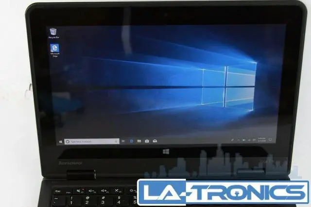 Alt view image 6 of 7 - Lenovo Yoga Thinkpad 11e 11.6" 1366x768 Touch Screen Intel Celeron N2940 4GB 1.83GHz 128GB SSD Grade B