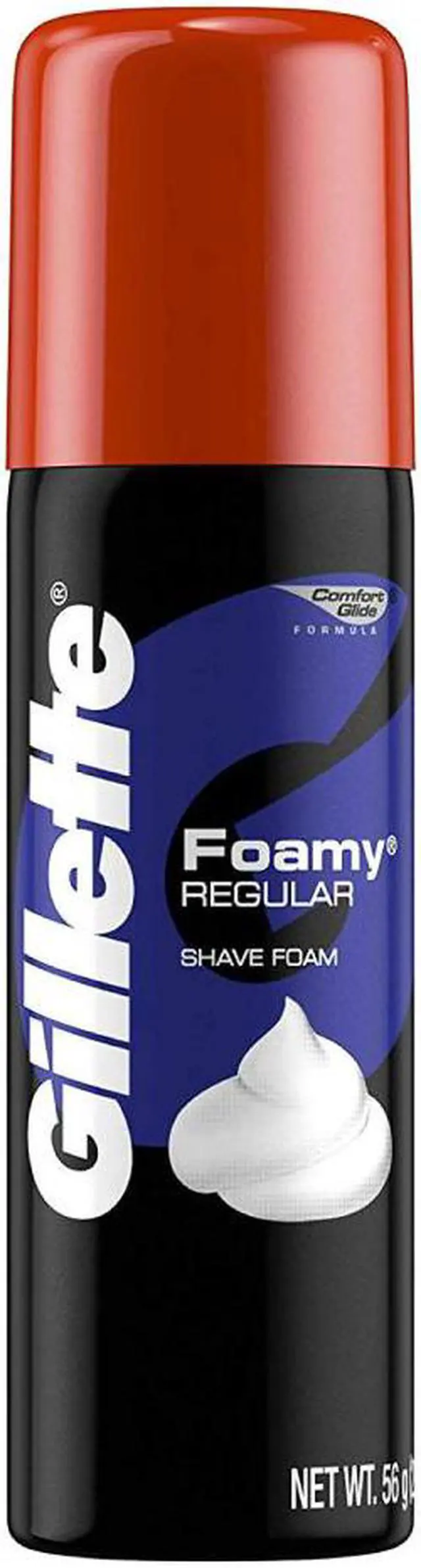 Alt view image 5 of 7 - Comfort Glide Foamy Regular Shave Foam - 2 oz Shaving Foam