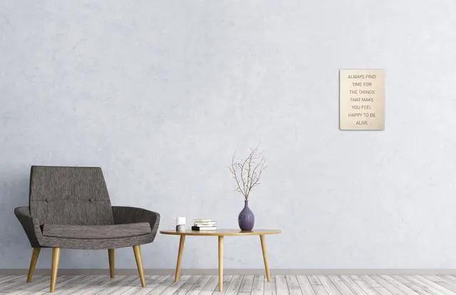 Alt view image 2 of 7 - Awkward Styles Always Find Time For The Things That Make You Feel Happy To Be Alive Canvas Poster Positive Quotes Wall Decor Happy Quotes Motivational Gifts Home Decor Gifts Wall Art For Office