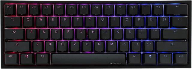 Ducky One 2 Mini RGB LED 60% Double Shot PBT Mechanical Keyboard