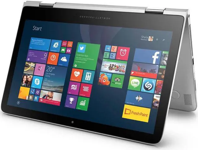 Alt view image 4 of 5 - HP Spectre x360 Intel Core i7-5500U 8GB Memory 512 GB SSD Intel HD Graphics 5500 13.3" Touch Screen 2560 x 1440 Convertible Ultrabook Windows 10 Home 64-Bit 13-4005DX