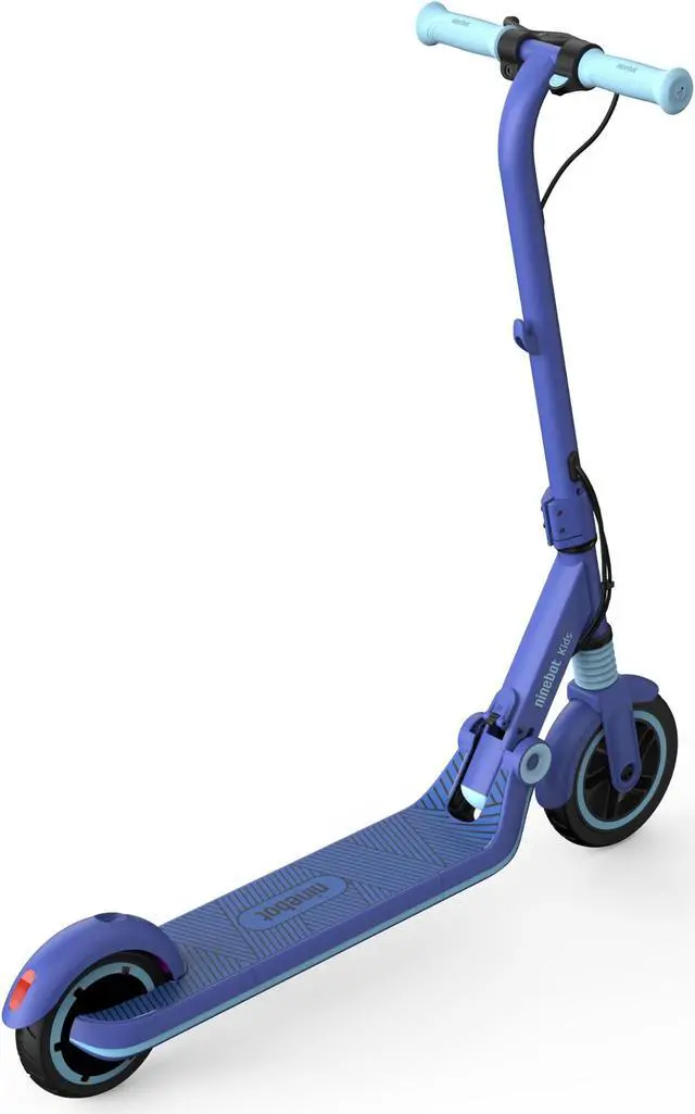 Alt view image 3 of 6 - Ninebot eKickScooter E8 ZING by Segway | Designed for Children, Electric Boost Riding Mode, UL - Blue