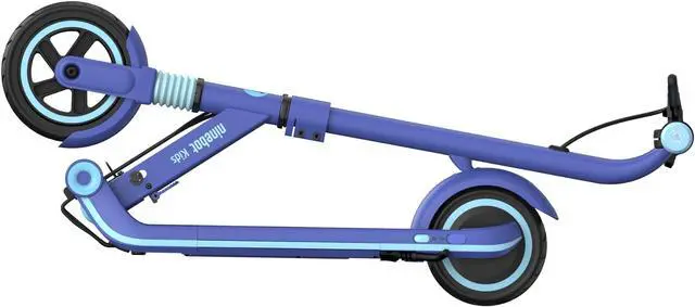 Alt view image 4 of 6 - Ninebot eKickScooter E8 ZING by Segway | Designed for Children, Electric Boost Riding Mode, UL - Blue
