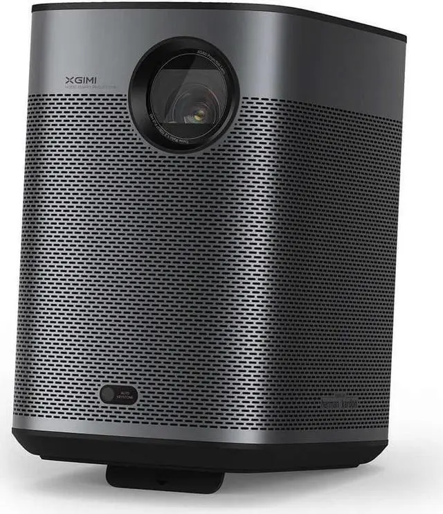 Alt view image 2 of 9 - XGIMI Halo+ Portable Projector | 1080P 900 ANSI Lumens , Harman Kardon Speakers, Auto Keystone Correction, Auto Focus, Intelligent Screen Alignment