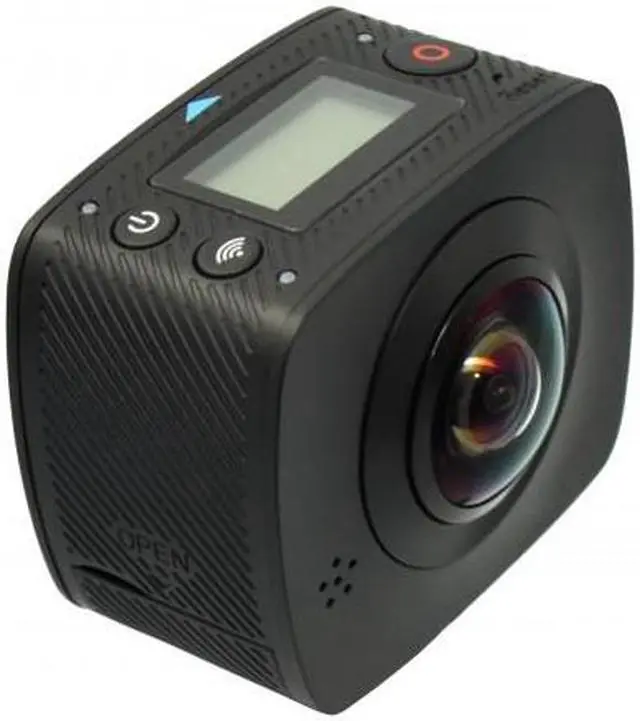 Alt view image 16 of 17 - iview 360 PRO Sport Camera Sony CMOS 8MP Pixels Dual Lens 720 Degree Panoramic View VR Format Compatible with All VR Devices TV Tuners & Video Capture Black (360 Pro Camera)