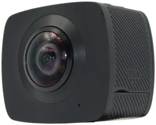 Alt view image 11 of 17 - iview 360 PRO Sport Camera Sony CMOS 8MP Pixels Dual Lens 720 Degree Panoramic View VR Format Compatible with All VR Devices TV Tuners & Video Capture Black (360 Pro Camera)