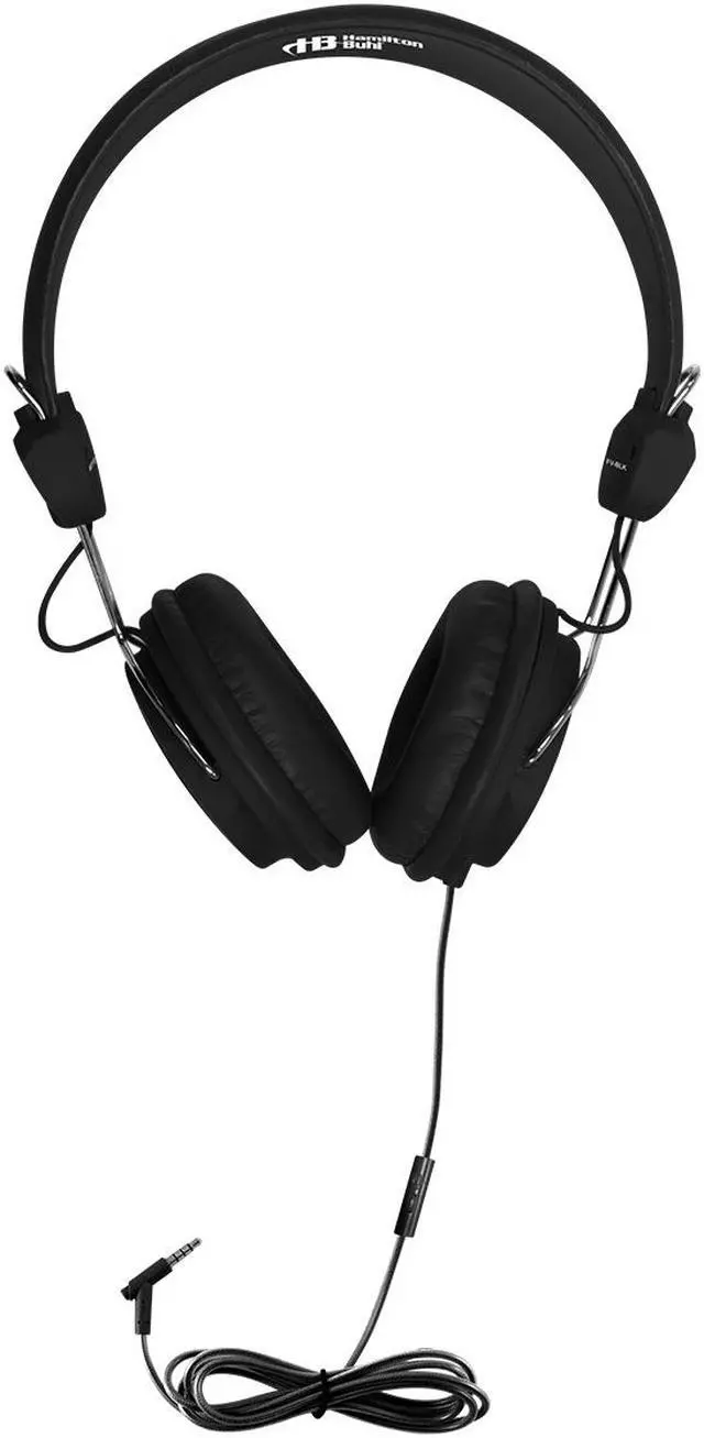 Alt view image 7 of 15 - HamiltonBuhl Favoritz TRRS Headset with In-Line Microphone - Black