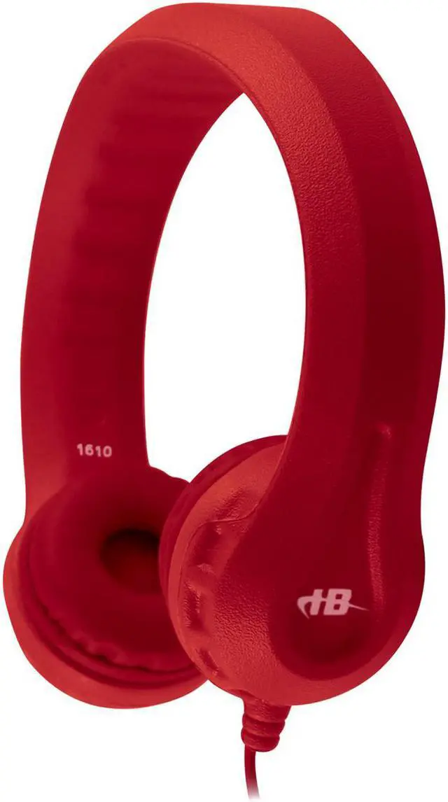 Alt view image 4 of 8 - Hamilton Buhl KIDS-RED Flex-Phones Foam Headphones - Red
