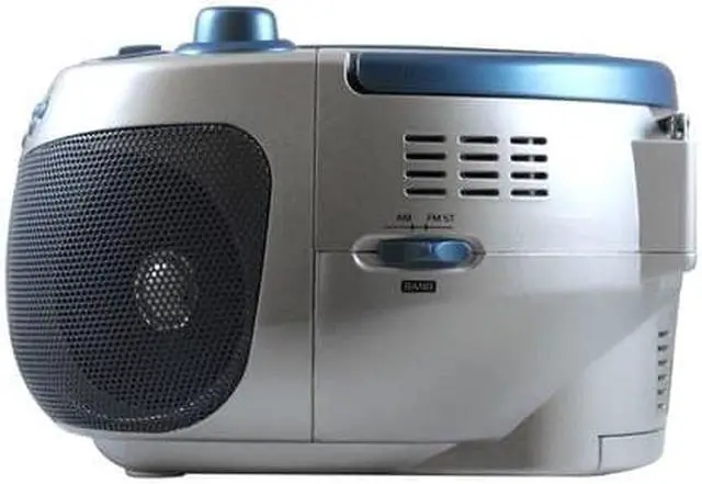 Alt view image 11 of 20 - Hamilton Buhl AudioStar Boombox Radio, CD, USB, Cassette Player with Tape and CD to MP3 Converter