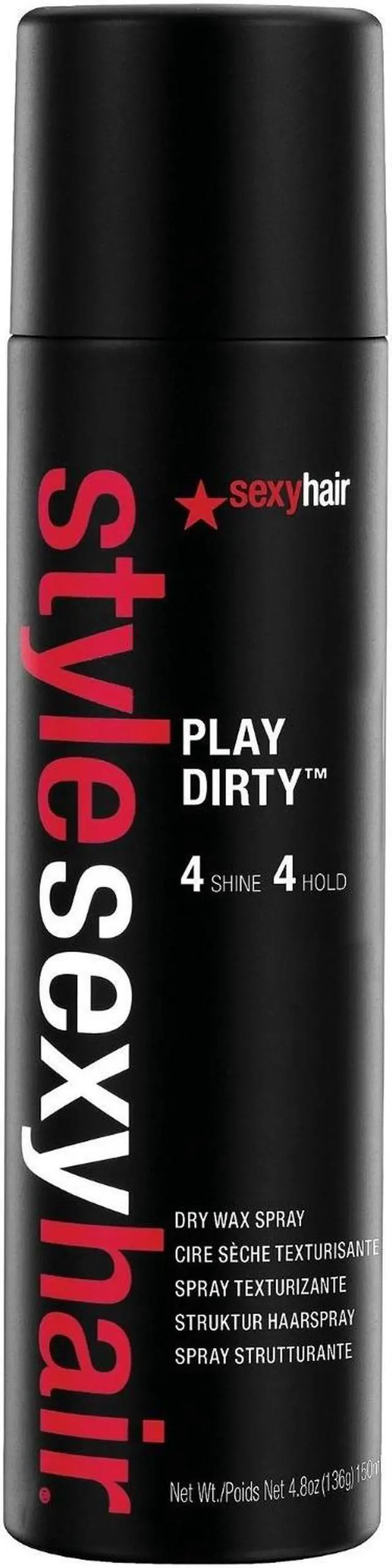 Alt view image 8 of 9 - Sexy Hair Concepts: Style Sexy Hair Play Dirty Hairspray 4.8 oz