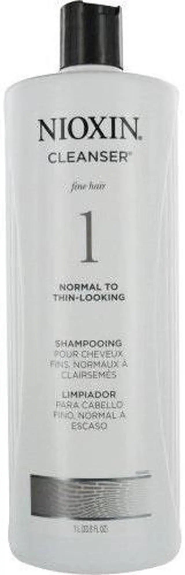 Alt view image 7 of 7 - NIOXIN by Nioxin BIONUTRIENT ACTIVES CLEANSER SYSTEM 1 FOR FINE HAIR 33.8 OZ (PACKAGING MAY VARY)
